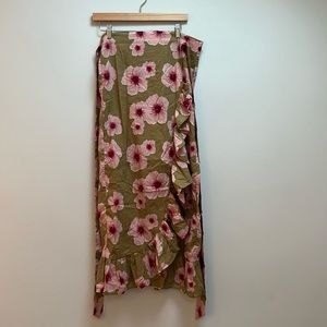 Acacia wrap skirt size medium